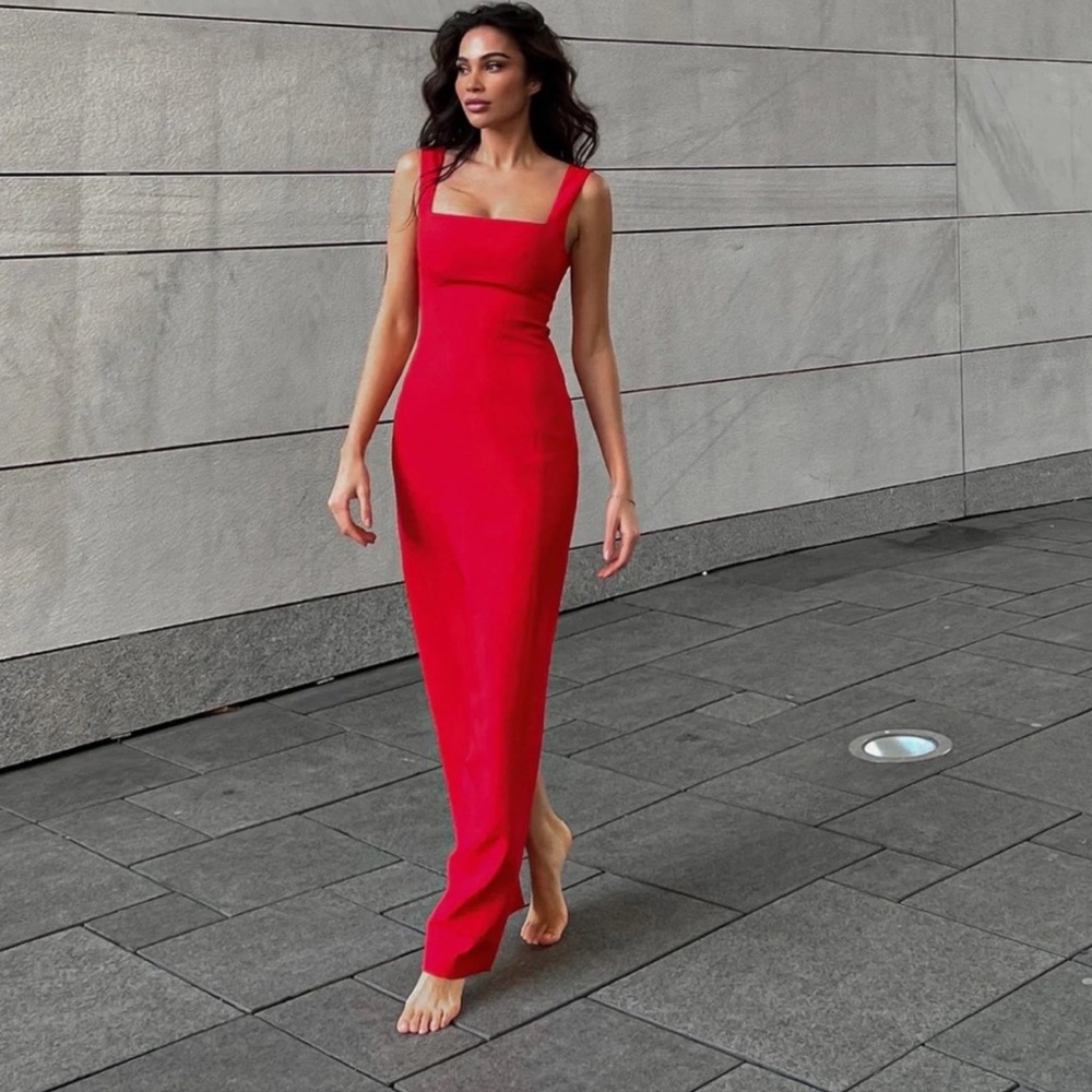 Bianca and Bridgett Red dress!